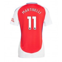 Dámy Fotbalový dres Arsenal Gabriel Martinelli #11 2024-25 Domácí Krátký Rukáv